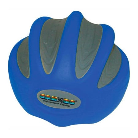 Fabrication Enterprises CanDo Digi-Squeeze Hand Exerciser, Large, Blue, Heavy 34243